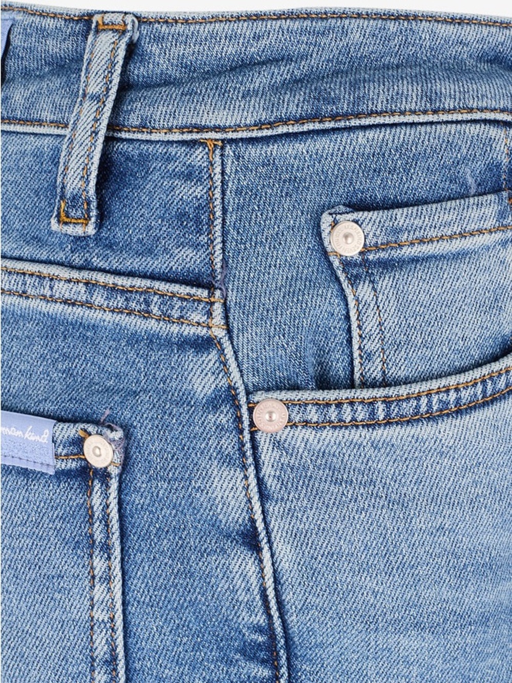 NWT 7 For All Mankind Calie Ankle Straight Jeans in Luxe Vintage, Size 24 - Picture 5 of 12
